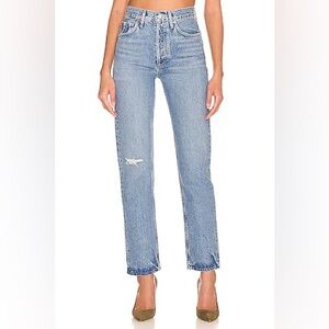 Agolde 90's Pinch Waist Jeans in Abstract